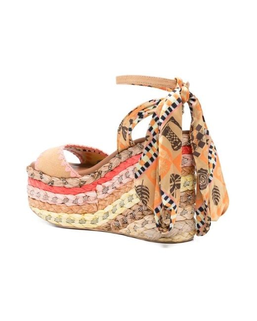 Kurt Geiger Pink Wedges