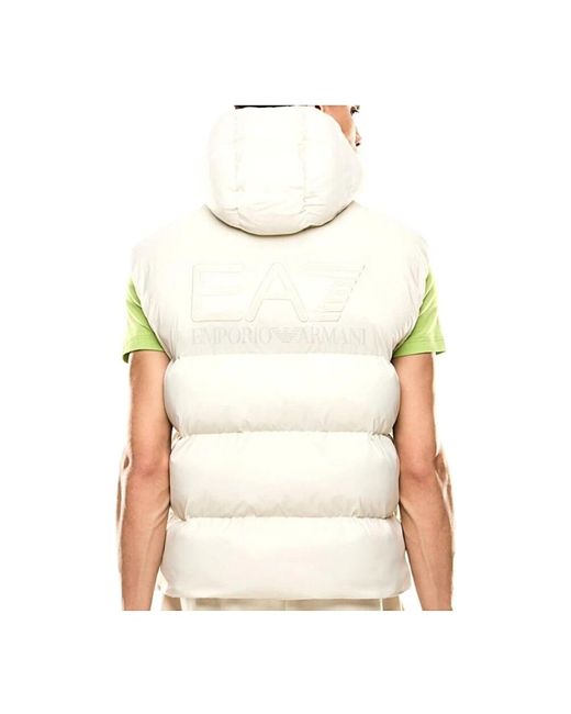 Vests di EA7 in White da Uomo