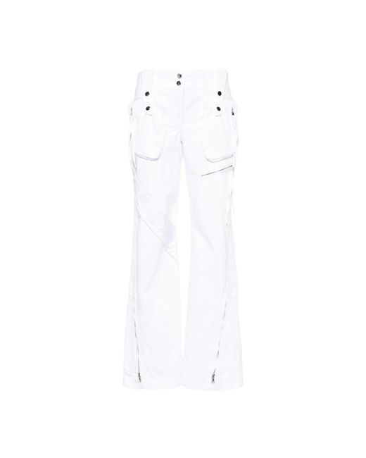 Wide trousers Blumarine de color White