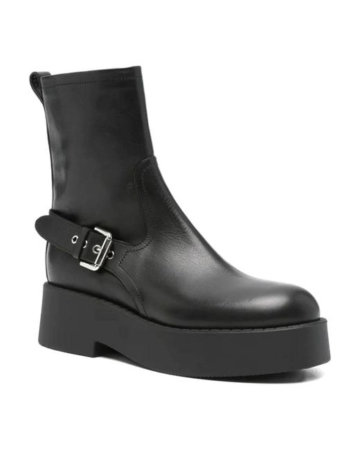 Premiata Black Ankle Boots