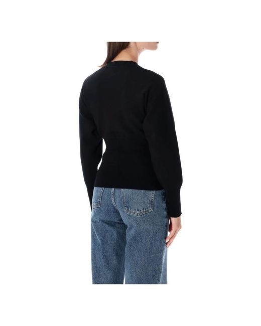 Anine Bing Black Round-Neck Knitwear