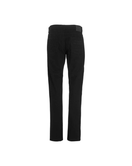 McQueen Black Slim Fit Jeans for men