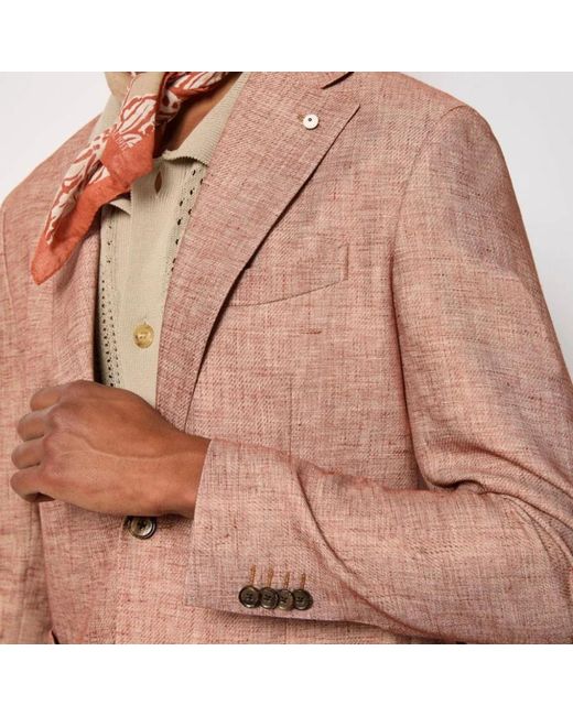 Lubiam Pink Blazers for men