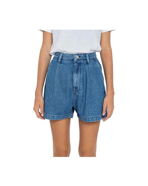 Pepe Jeans Blue Denim Shorts