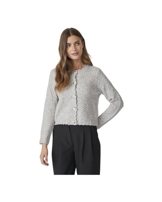co'couture Gray Cardigans