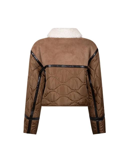 Weekend by Maxmara Wkdgessati Jas in het Brown
