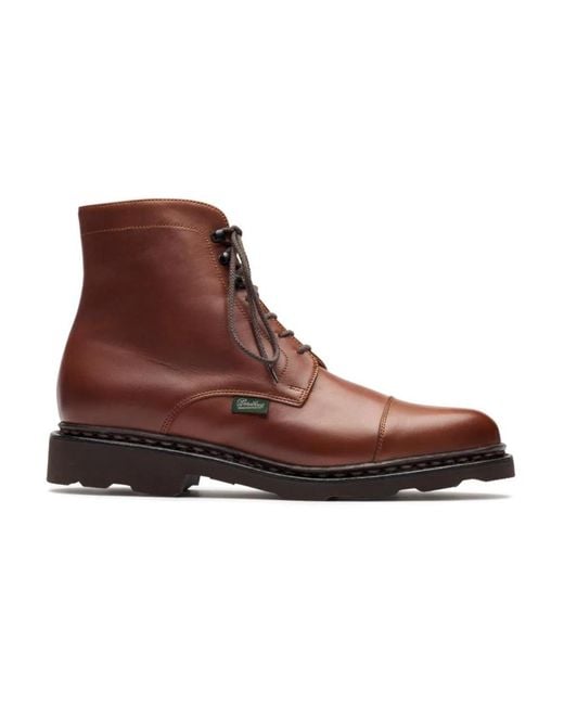 Paraboot Brown Lace-Up Boots