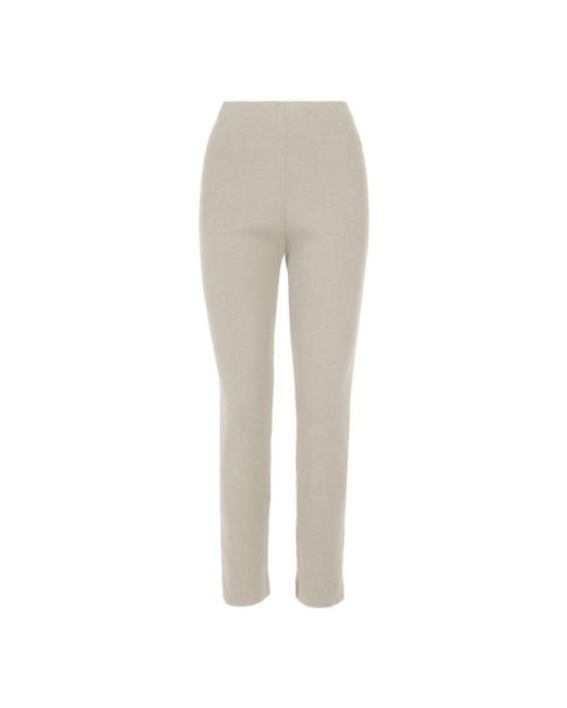 Pantaloni comfy stretch in cotone organico di Bomboogie in Gray