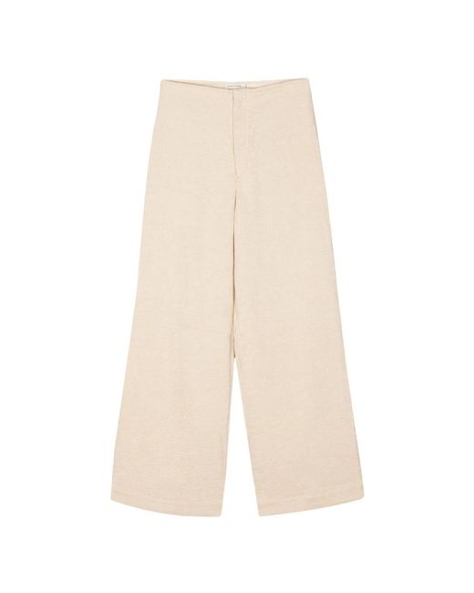 By Malene Birger Natural Wide Trousers