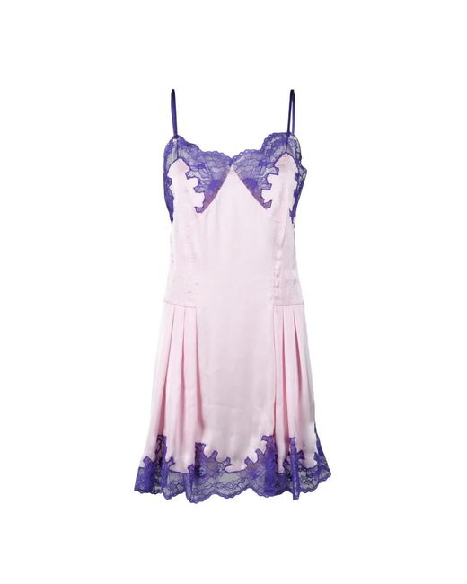Rabanne Purple Short Dresses