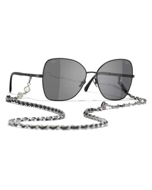 Chanel Metallic Sunglasses