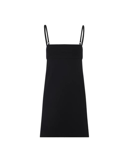 Sportmax Black Short Dresses