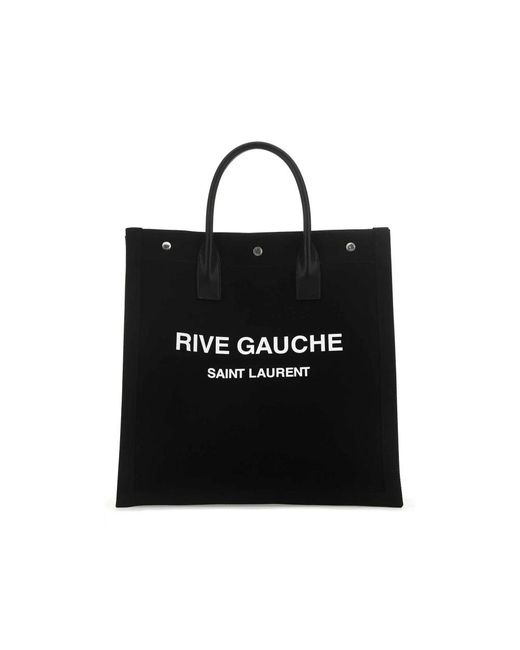 Saint Laurent Black Shopping Bags