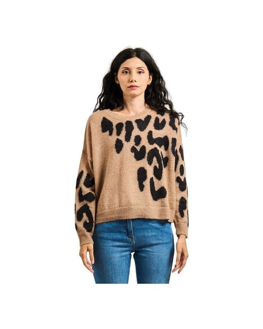 Pennyblack Blue Round-Neck Knitwear