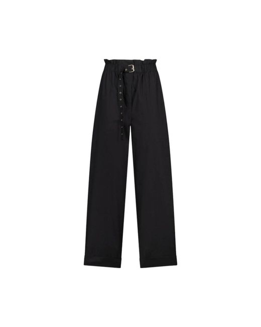 Liu Jo Black Wide Trousers
