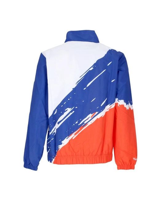 Mitchell & Ness Blue Light Jackets for men