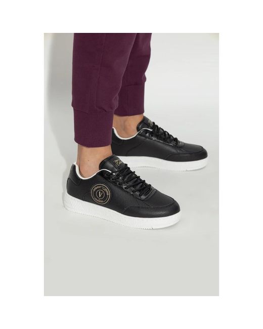 Versace Jeans Couture Black Sneakers