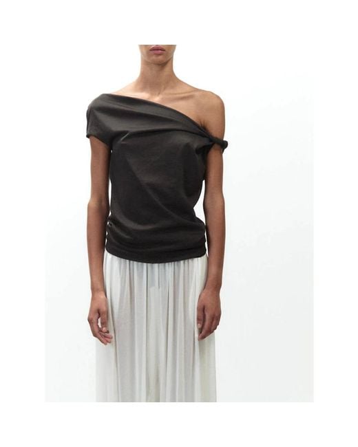 Blouses Alysi de color Black