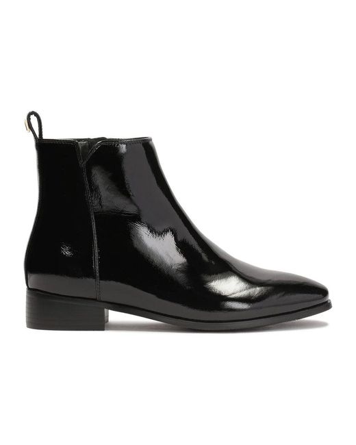 Kazar Black Schwarze Stiefel Mit Minimalistischem Obermaterial