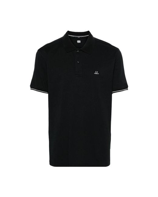 C P Company Klassisches polo-shirt in Black für Herren