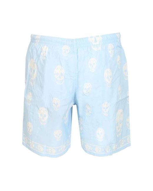 McQueen Blue Beachwear for men