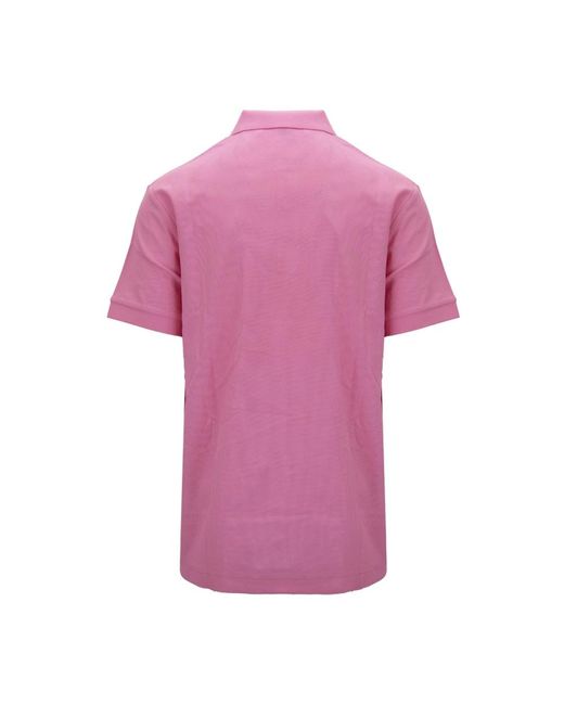 Burberry Pink Polo Shirts for men