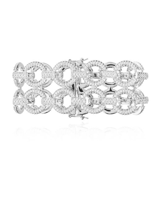 Self-Portrait Bracelets in het Metallic