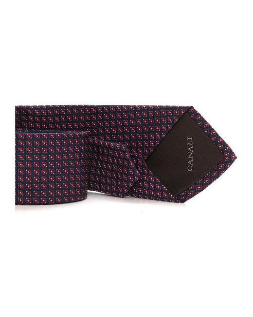 Canali Ties in het Purple voor heren