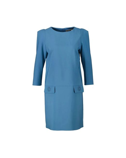 Rinascimento Blue Short Dresses