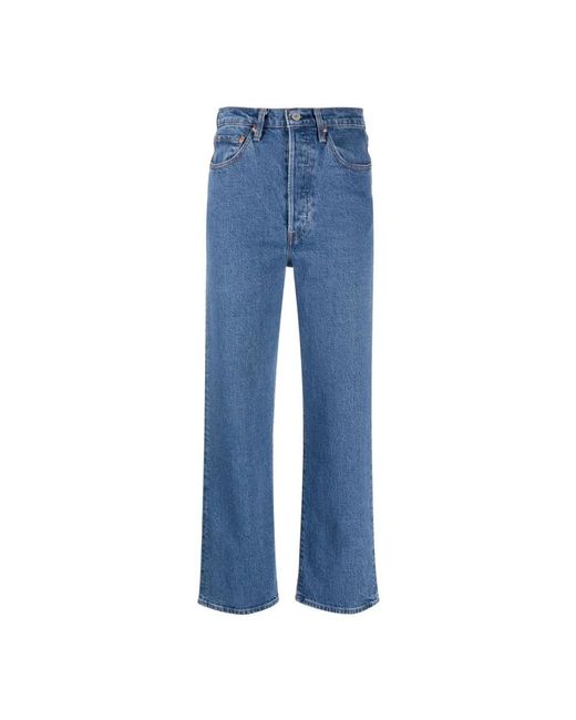 Levi's Blue Straight Fit Jeans