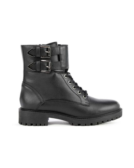 Geox Black Schnürstiefeletten
