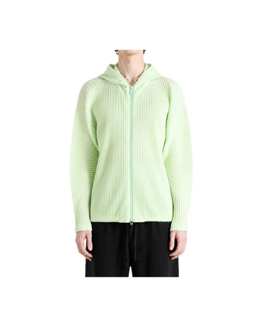 Zip-Throughs Issey Miyake de hombre de color Green