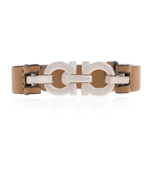 Bracelets di Ferragamo in Brown da Uomo