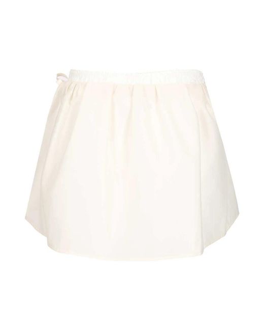 DUNST Natural Short Skirts