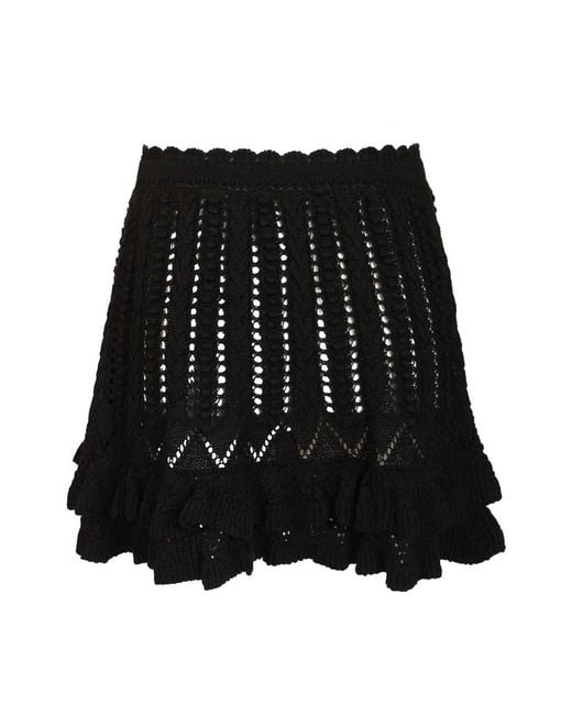 Isabel Marant Black Short Skirts