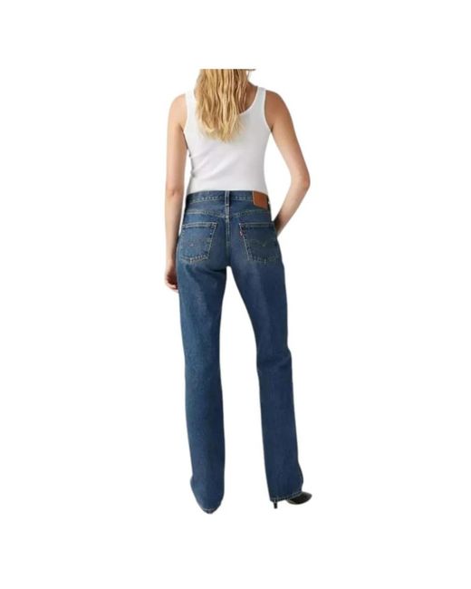 Levi's Blue Straight Fit Jeans