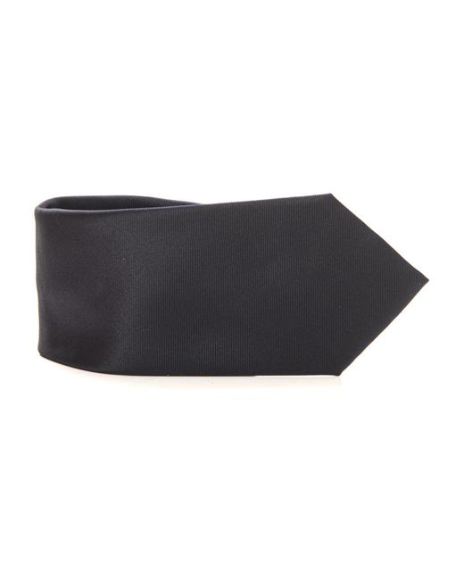 Ties di Emporio Armani in Black da Uomo
