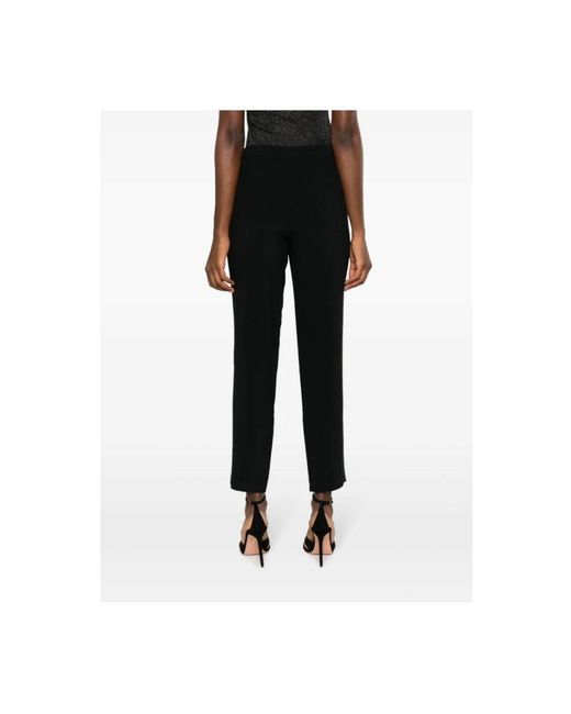 FEDERICA TOSI Black Cropped Trousers