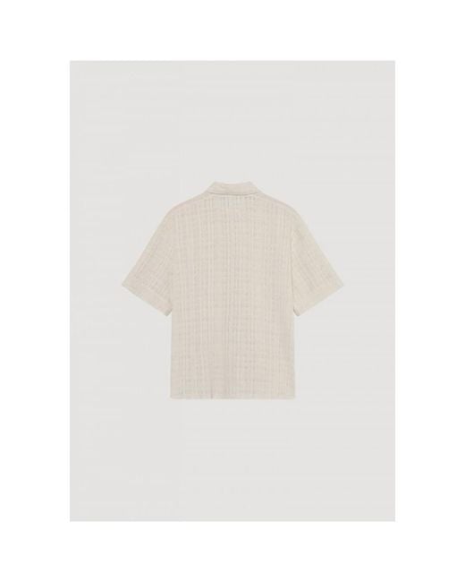 Won Hundred White Short Sleeve Shirts for men