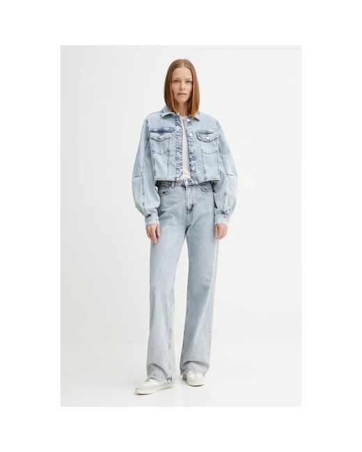 Gestuz Gzdea Cropped Jacket in het Blue