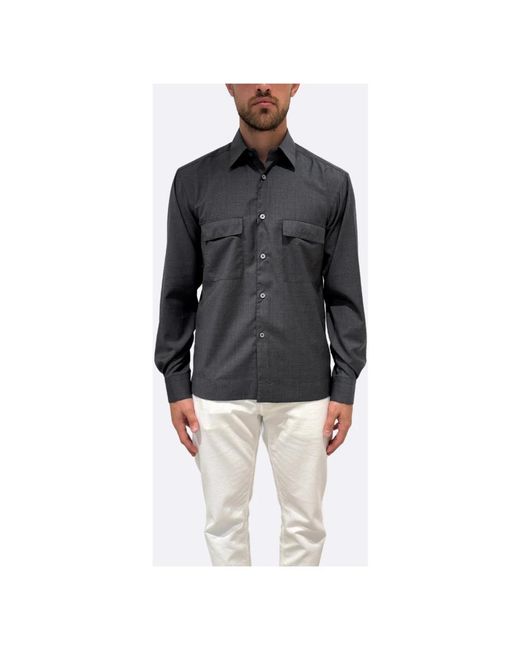 Xacus Gray Casual Shirts for men