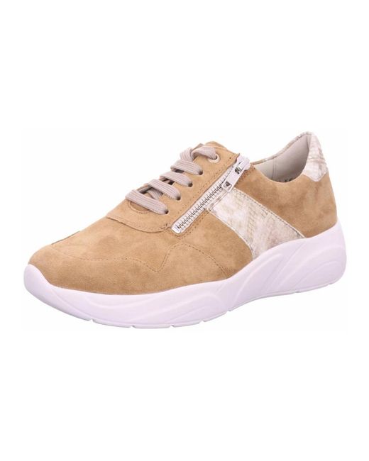 SOLIDUS Kombi Sneaker in het Natural