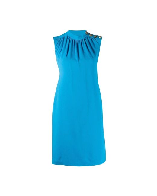 Moschino Blue Short Dresses