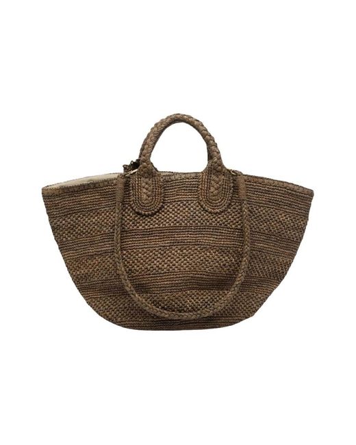 IBELIV Brown Tote Bags