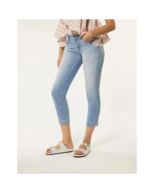 Dondup Jeans ,Blauw ,Rose Jeans Voor Een Stijlvolle Look in het Blue