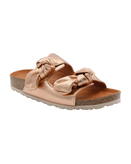 Verbenas Schoenen ,Roze ,Gennie Slipper in het Brown
