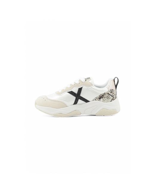 Munich White Wave Sneaker
