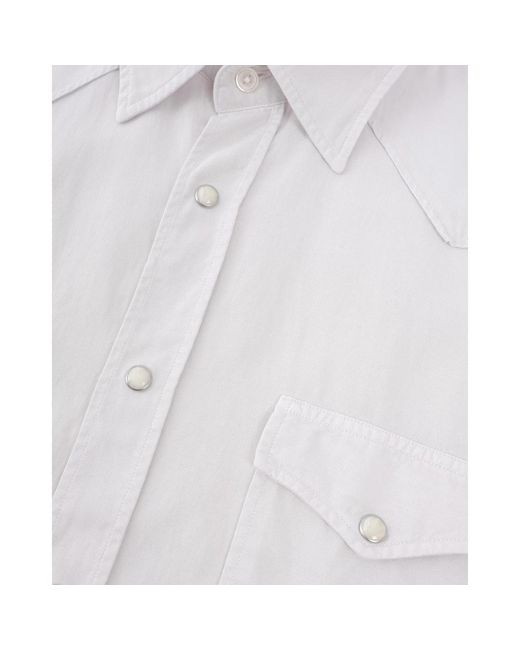Hartford Phoenix pat shirt in White für Herren