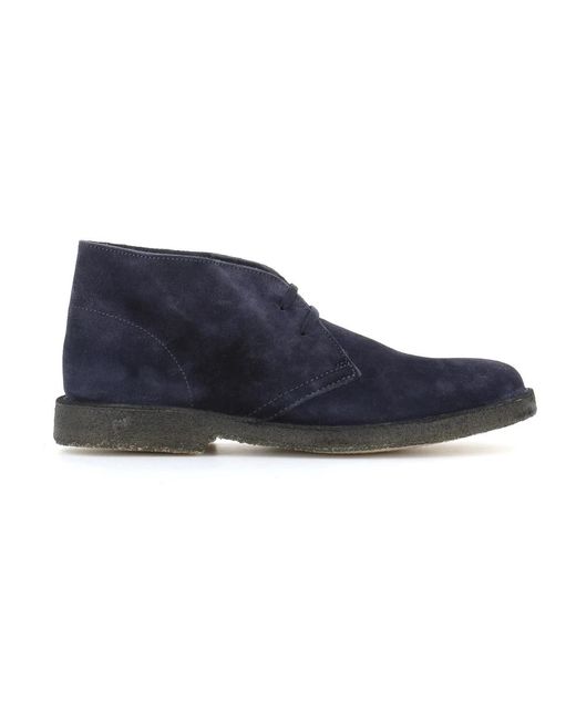 Astorflex Lace-Up Boots in het Blue voor heren