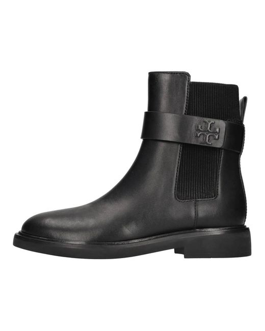 Tory Burch Black Chelsea Boots